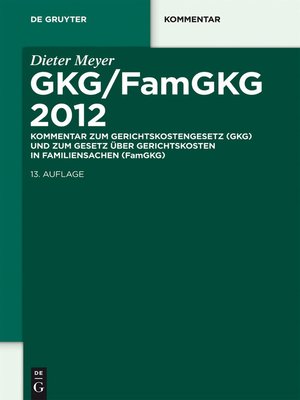 cover image of GKG/FamGKG 2012